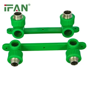 Free Sample Cheap Price IFAN PPR Pipe Fitting Double Elbow