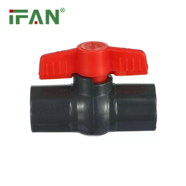 IFAN ASTM D1785 SCH80 UPVC ball valve - Image 2