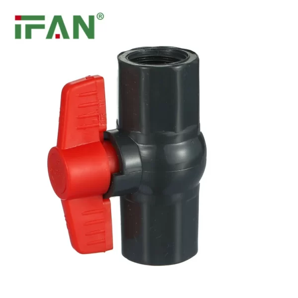 IFAN ASTM D1785 SCH80 UPVC ball valve - Image 3