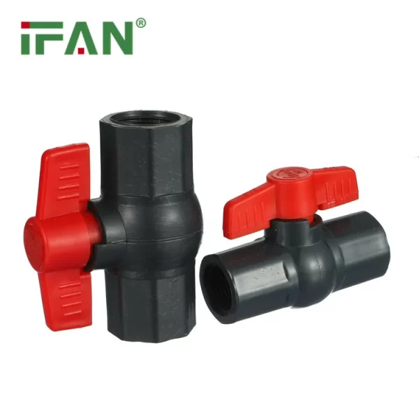 IFAN ASTM D1785 SCH80 UPVC ball valve - Image 4
