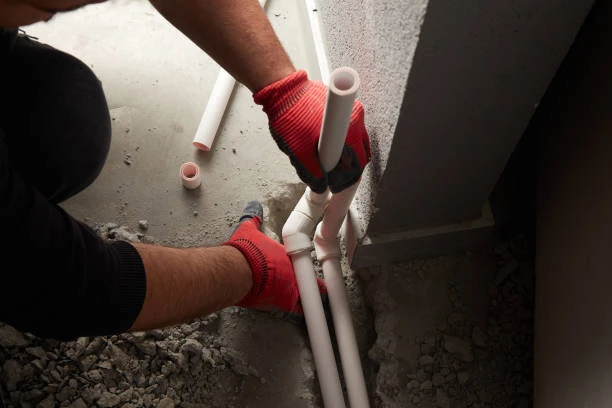 PPR pipe hot water system