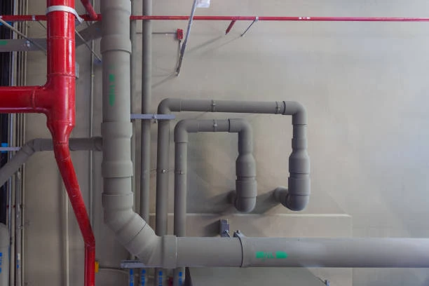 PPR pipe hot water system
