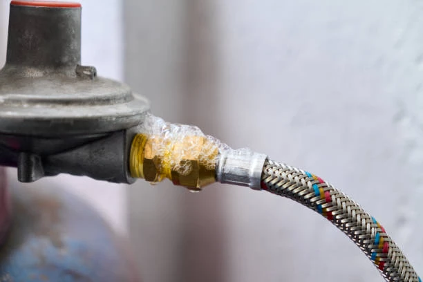 copper pipe installation