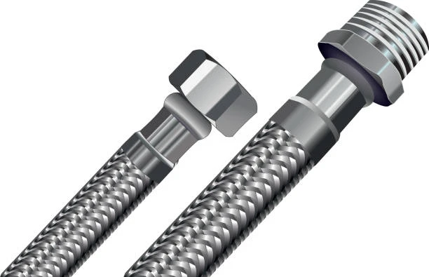 Stainless steel braided hoses